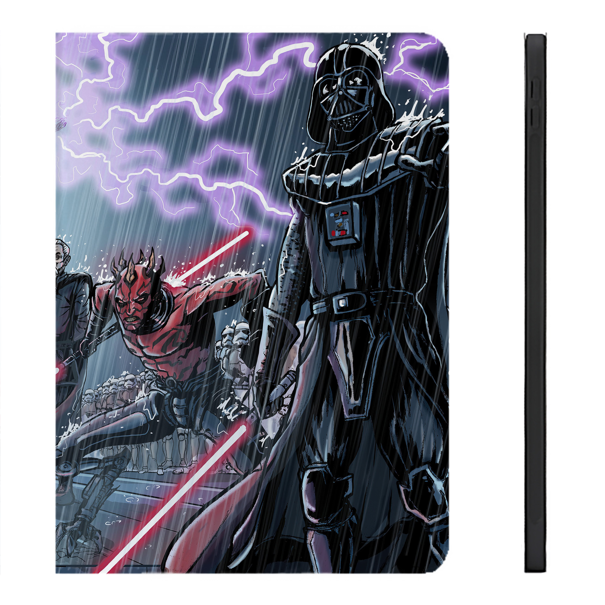 （画像用） スター・ウォーズ Star Wars IPadケース ペンホルダー付き ブックスタイルデザイン